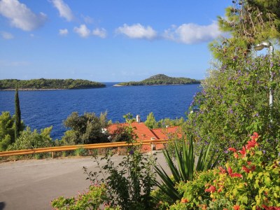 Apartment One bedroom apartment with balcony and sea view Prižba, Korčula A-9227-c - Outdoor photo 5