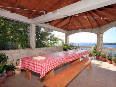 Apartment Four-bedroom apartment with terrace and sea view Prižba, Korčula A-9227-d - Outdoor photo 26