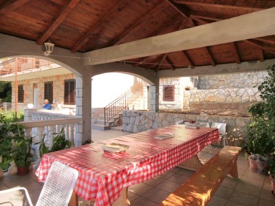 Apartment Four-bedroom apartment with terrace and sea view Prižba, Korčula A-9227-d - Outdoor photo 27