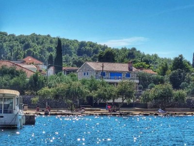 Holiday house Comfortable and spacious house with terrace and sea view Ždrelac, Pašman K-24952 - Outdoor photo 2