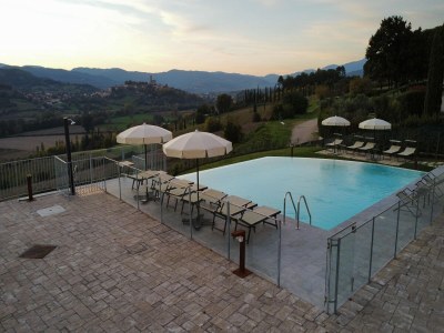 Holiday house Geräumige Wohnung in Poppi mit Gemeinschaftspool - Outdoor photo 6