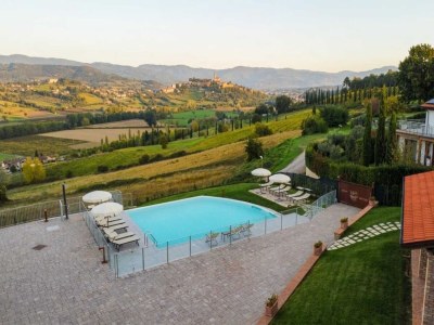 Apartment Inviting apartment in Poppi with patio - Outdoor photo 7