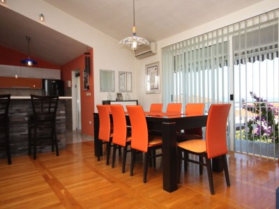 Apartment Two bedroom apartment with balcony and sea view Makarska A-9696-a - Outdoor photo 12