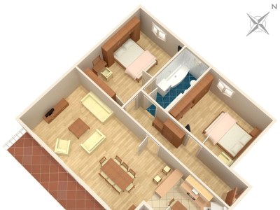 Apartment Two bedroom apartment with balcony and sea view Makarska A-9696-a - Outdoor photo 40