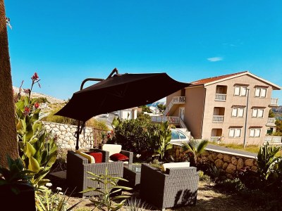Apartment Studio flat with terrace and sea view Vidalići, Pag AS-24330-a - Outdoor photo 6