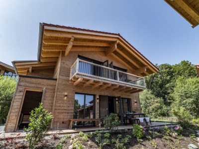 Chalet Chalet mit eigener Sauna im Vital Camp Bayerbach - Outdoor photo 7