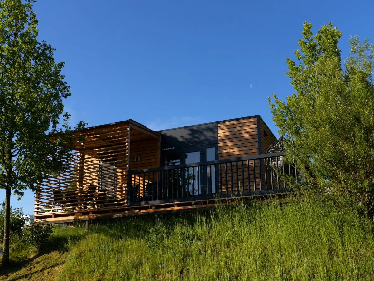 caravan MobileHome auf dem Vital Camp Bayerbach