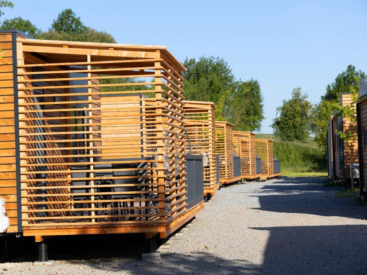 caravan MobileHome auf dem Vital Camp Bayerbach - Outdoor photo 3