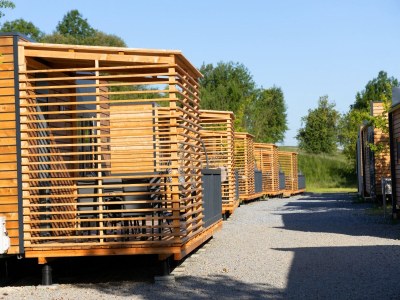 caravan MobileHome auf dem Vital Camp Bayerbach - Outdoor photo 3