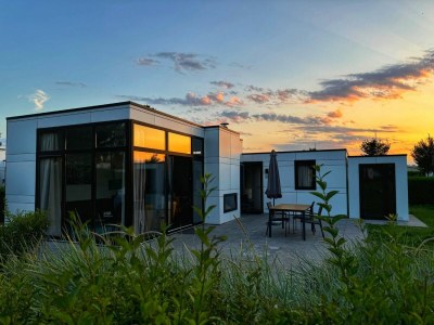 Holiday house Chalet Strandleben mit Zaun Hausnr. B075 in Breskens - Holiday house