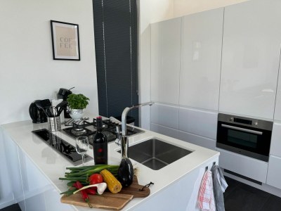 Holiday house Chalet Strandleben mit Zaun Hausnr. B075 - Outdoor photo 12