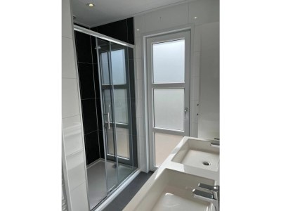 Holiday house Chalet IJsselmeerstrand Erste Reihe mit Zaun Haus Nr. 204 - Outdoor photo 14