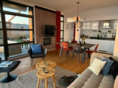 Holiday house Chalet First Line Erste Reihe mit Zaun Haus Nr. 214 - Outdoor photo 6