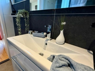 Holiday house Chalet First Line Erste Reihe mit Zaun Haus Nr. 214 - Outdoor photo 21