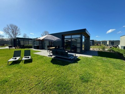 Holiday house Chalet IJsselmeerblick Zweite Reihe mit Zaun Haus Nr. 221 - Outdoor photo 14