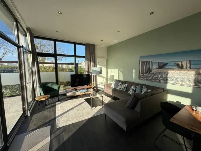 Holiday house Chalet Ocean Lodge mit Zaun & Windschutz am Strandaufgang G127 - Outdoor photo 6