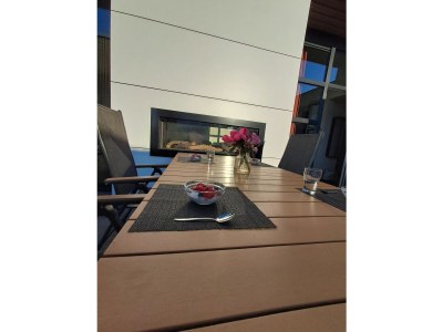 Holiday house Chalet Land in Sicht mit Zaun Haus Nr. 81 - Outdoor photo 23