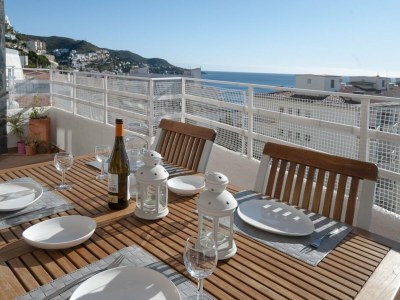 Apartment 2-Schlafzimmer-Apartment in Roses mit Meerblick. - Outdoor photo 38