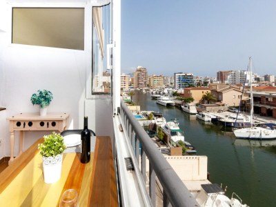 Apartment Studio in Roses nahe Santa Margarita Strand - Outdoor photo 2