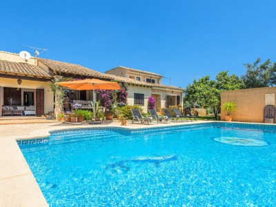 Finca Finca Descanso - Eine Oase der Ruhe. Charmante und gemütliche Finca mit großem privatem Pool in der Nähe der Cala Murada 1 - Outdoor photo 3