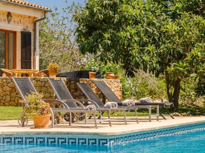 Finca Finca Descanso - Eine Oase der Ruhe. Charmante und gemütliche Finca mit großem privatem Pool in der Nähe der Cala Murada 1 - Outdoor photo 5