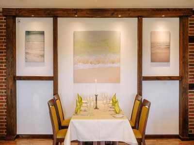 Apartment Bernsteinsee Hotel and Ferien Room with Balcony - Features photo 11