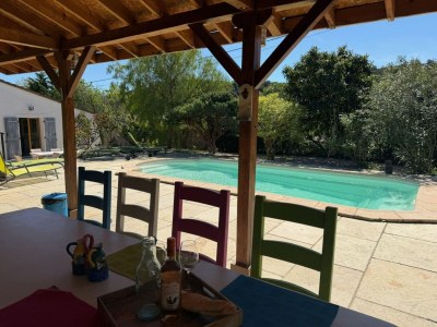 Holiday house La Rocaille, house for 6 with swimming pool - Outdoor photo 9
