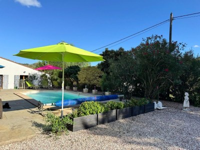 Holiday house La Rocaille, house for 6 with swimming pool - Outdoor photo 11