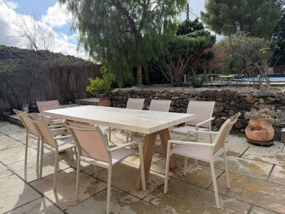 Holiday house La Rocaille, house for 6 with swimming pool - Outdoor photo 12