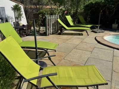 Holiday house La Rocaille, house for 6 with swimming pool - Outdoor photo 35