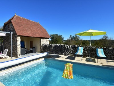 Holiday house Ferienhaus in Gramat mit Pool - Outdoor photo 8