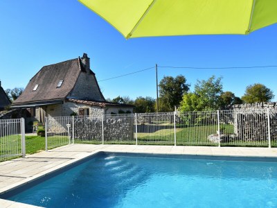 Holiday house Ferienhaus in Gramat mit Pool - Outdoor photo 13