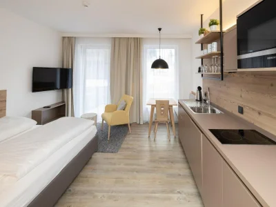 Holiday house Modern studio with living and sleeping area. - Features photo 9