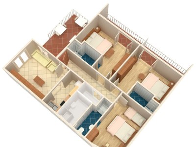 Apartment Three bedroom apartment with terrace Makarska A-6784-c - Outdoor photo 42