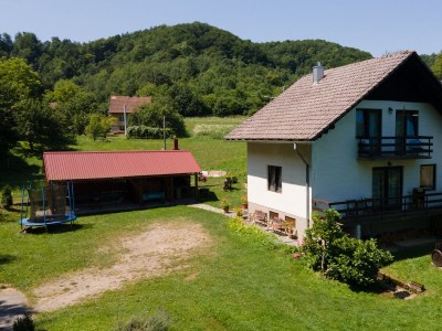 Holiday house Two bedroom house with terrace Hreljin Ogulinski, Gorski kotar K-23162 - Outdoor photo 2