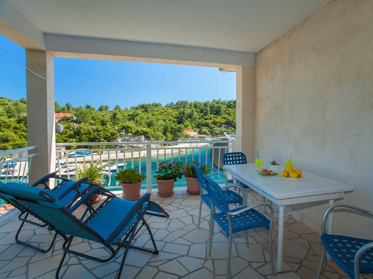 Apartment Two bedroom apartment with terrace and sea view Gršćica, Korčula A-132-a