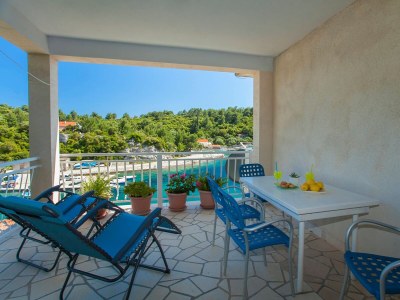 Apartment Two bedroom apartment with terrace and sea view Gršćica, Korčula A-132-a in Blato - Apartment