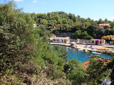 Apartment Two bedroom apartment with terrace and sea view Gršćica, Korčula A-132-a - Outdoor photo 26