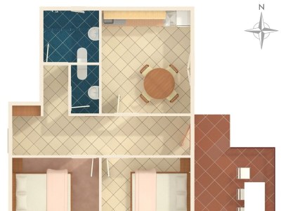 Apartment Two bedroom apartment with terrace and sea view Gršćica, Korčula A-132-a - Outdoor photo 34