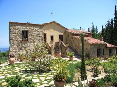 Holiday house Stylish Cetona Apartment with Pool - Outdoor photo 11