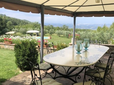 Holiday house Stylish Cetona Apartment with Pool - Outdoor photo 13