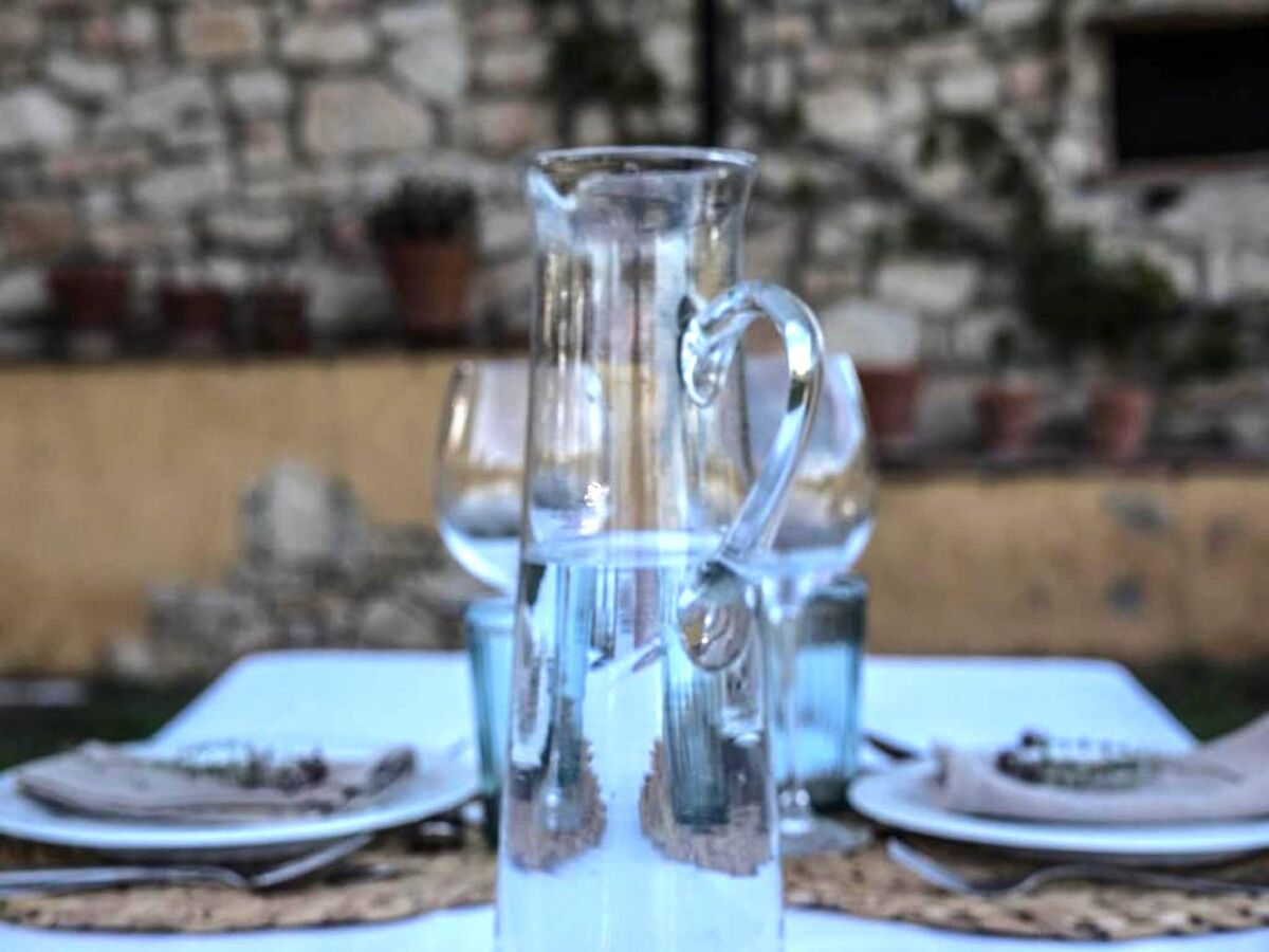 Cottage Ferienhaus in Montblanc mit Pool