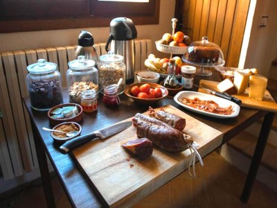 Cottage Ferienhaus in Montblanc mit Pool - Features photo 25