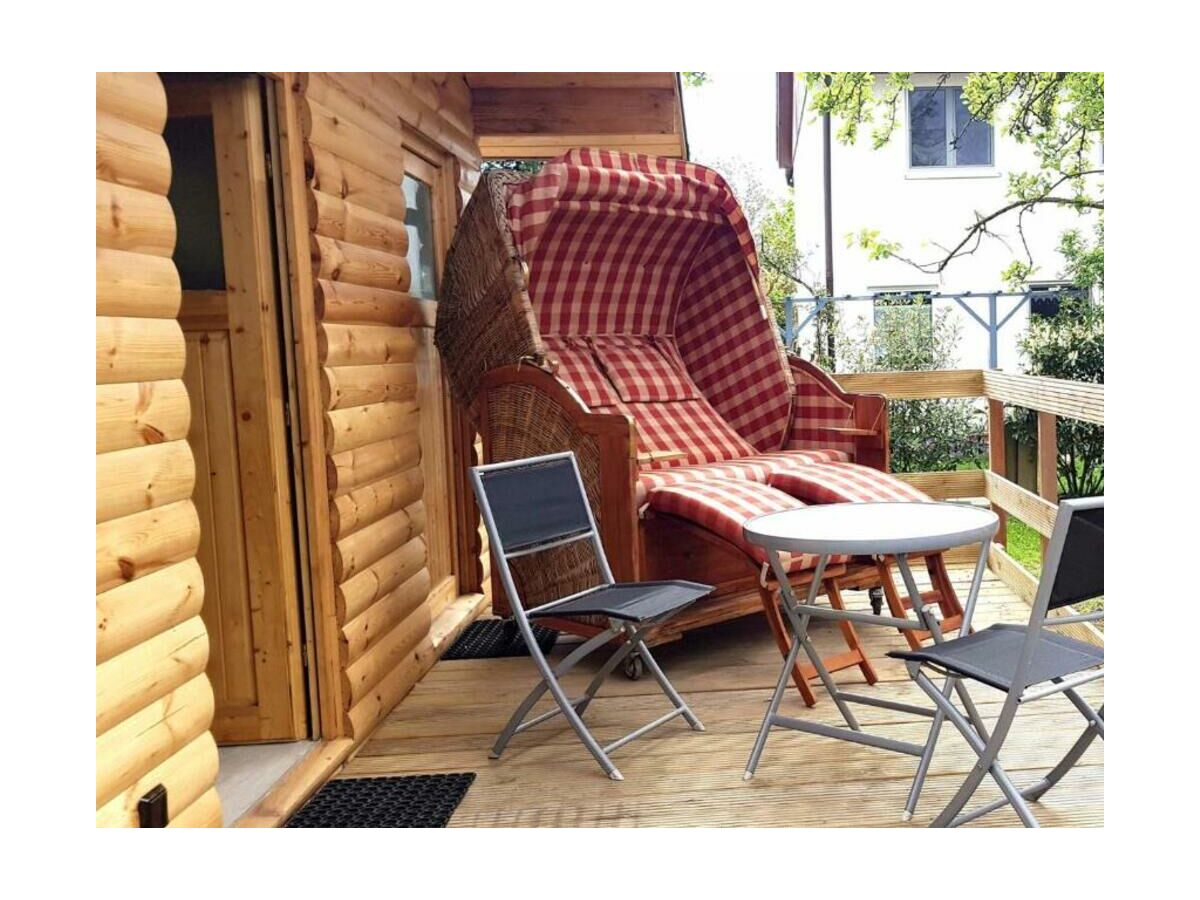 Holiday house Holzhaus Usedom mit moderner Ausstattung Sauna und Kamin - Maisonette Suite