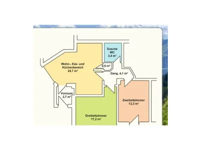 Apartment Apartment/2 Schlafräume/Dusche, WC - Features photo 34