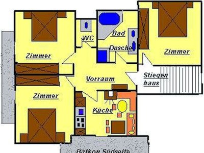 Apartment 3-Apartment/3 Schlafräume/ 2x Dusche,WC - Features photo 20