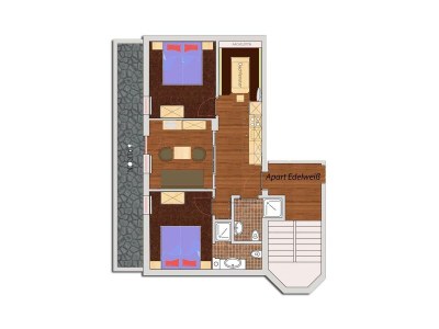 Apartment AP Edelweiss /2 Schlafz./DU/WC - Features photo 26