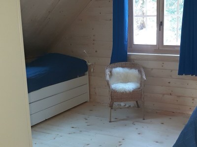 Holiday room Ferienhaus, Dusche und Bad, WC, waldseitig - Outdoor photo 5