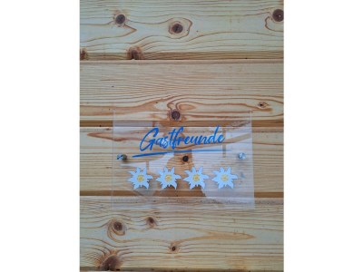 Holiday room Ferienhaus, Dusche und Bad, WC, waldseitig - Outdoor photo 9