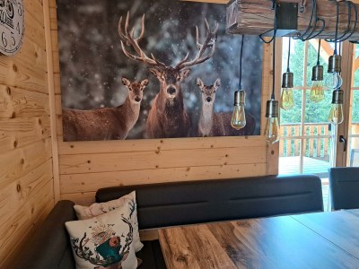 Holiday room Ferienhaus, Dusche und Bad, WC, waldseitig - Outdoor photo 24